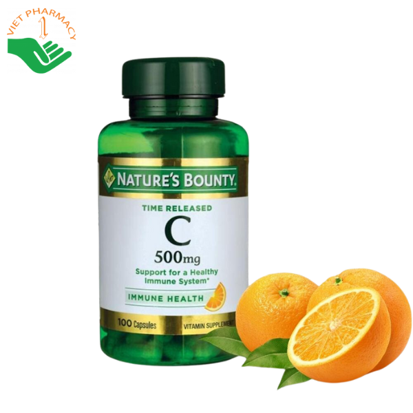 Viên uống bổ sung vitamin C Nature